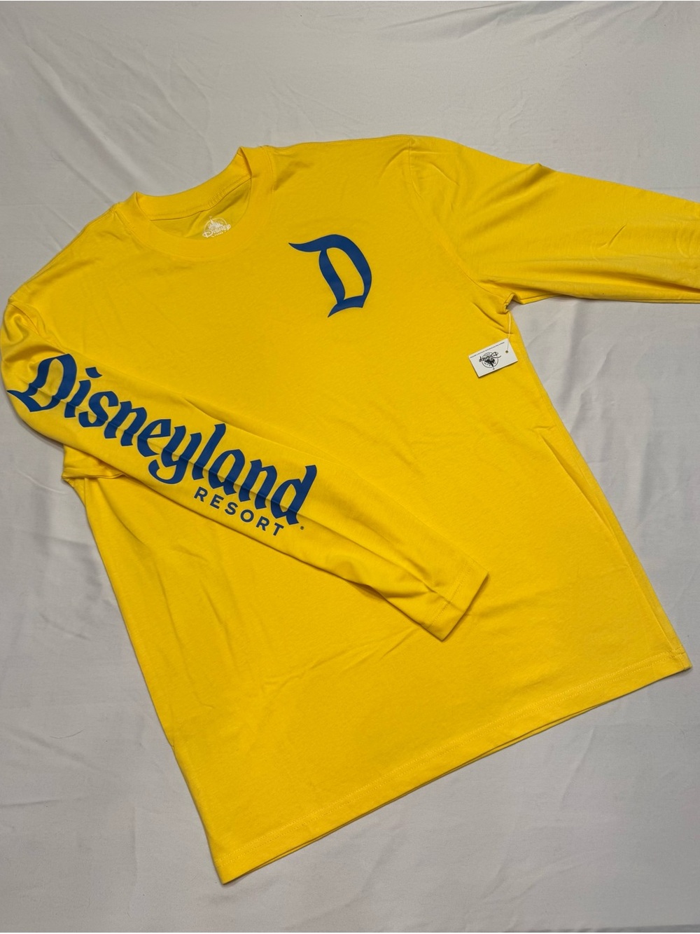 Disneyland Resort Yellow Long Sleeve Tee